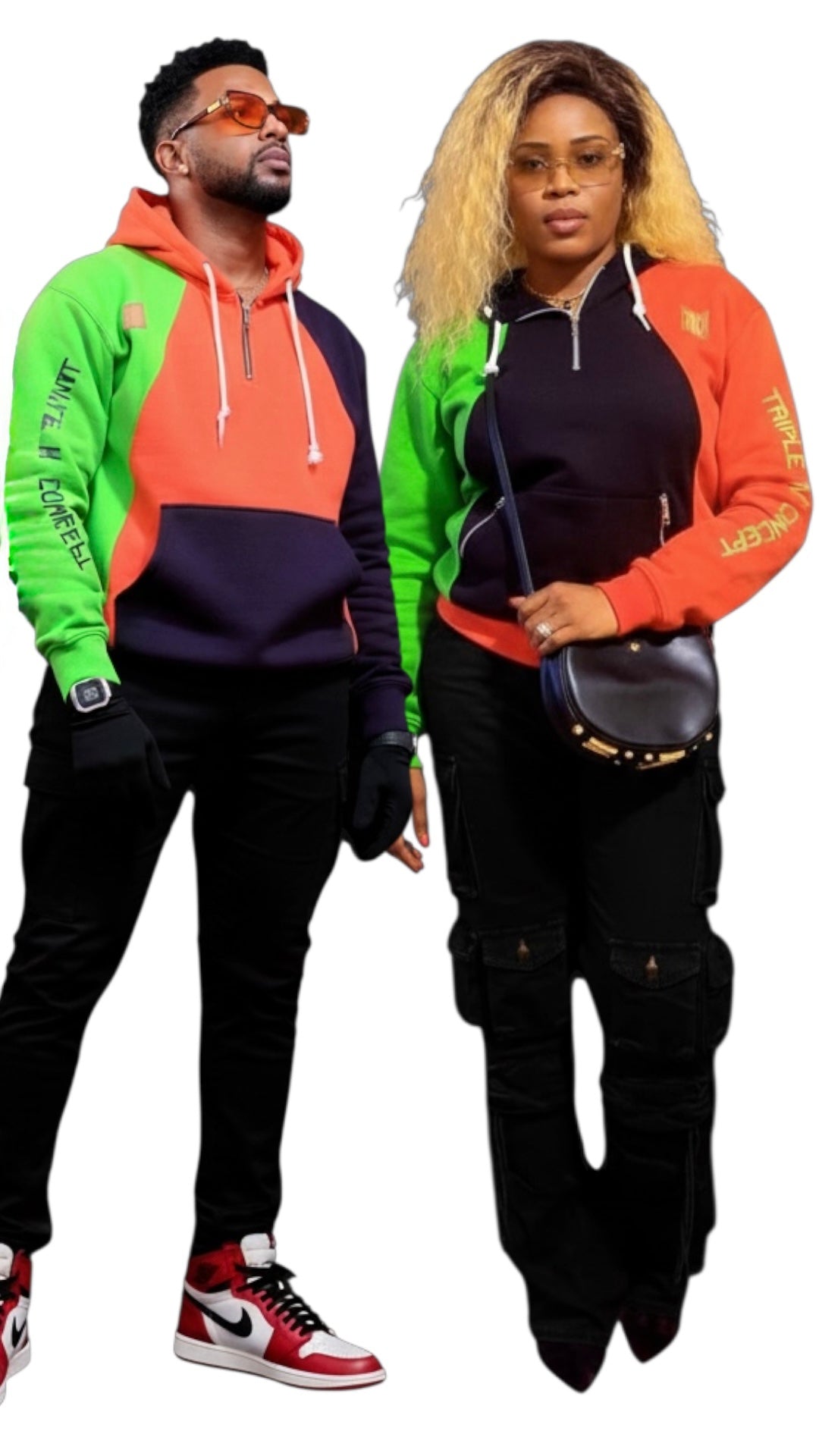Unisex Multicolor Hoodie