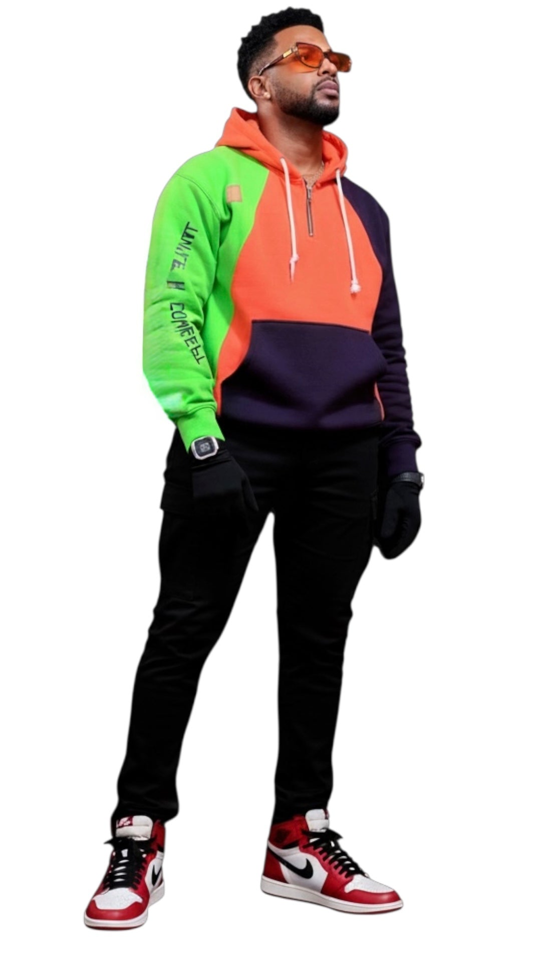 Unisex Multicolor Hoodie