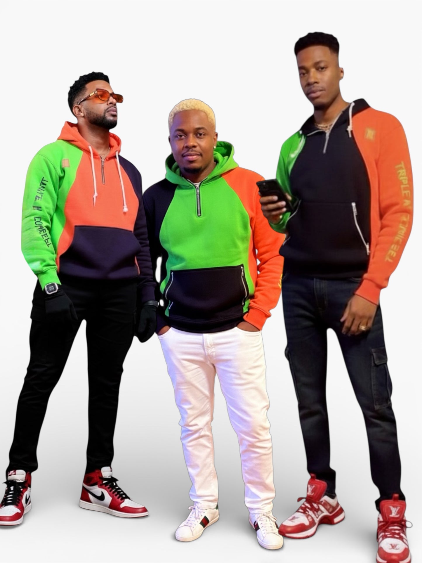 Unisex Multicolor Hoodie